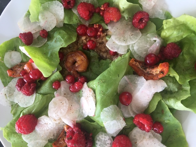 Salde met fruit